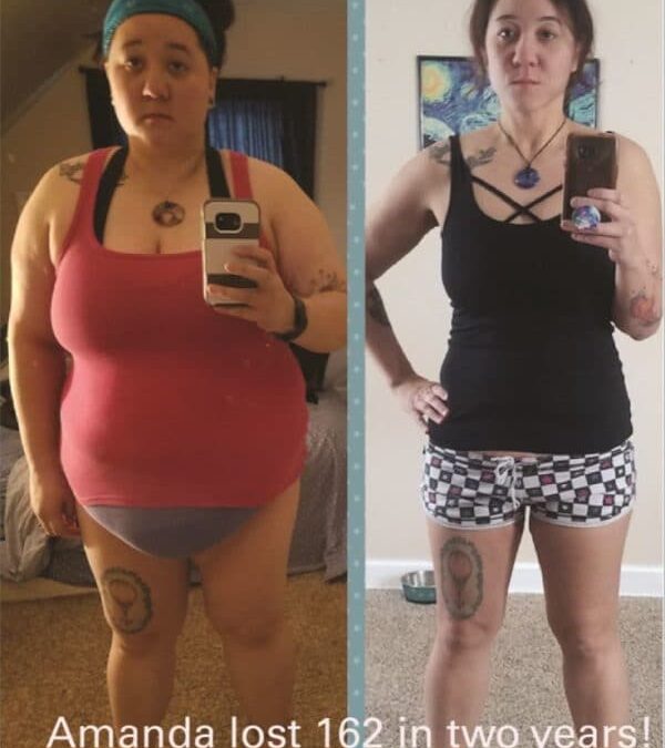 woman posing after her weight loss